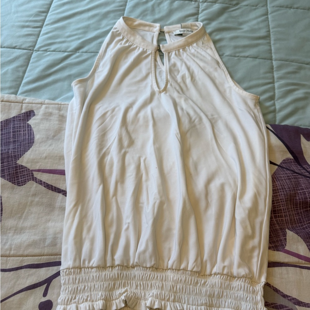 White House Black Market Ivory Top
